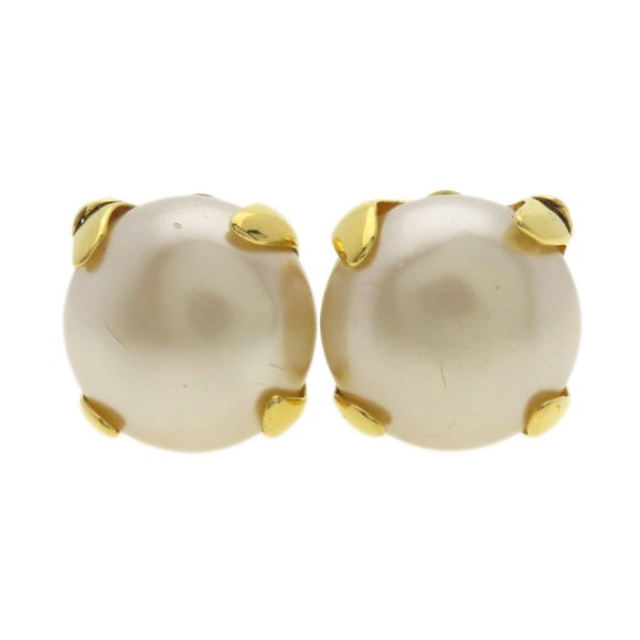 Chanel Gold Metal earring - Picture 1 of 7